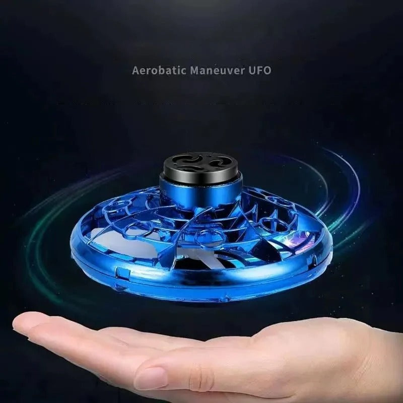 Uçan Jiroskop – Manyetik İndüksiyonlu Havada Dönen Led Işıklı Mini Drone